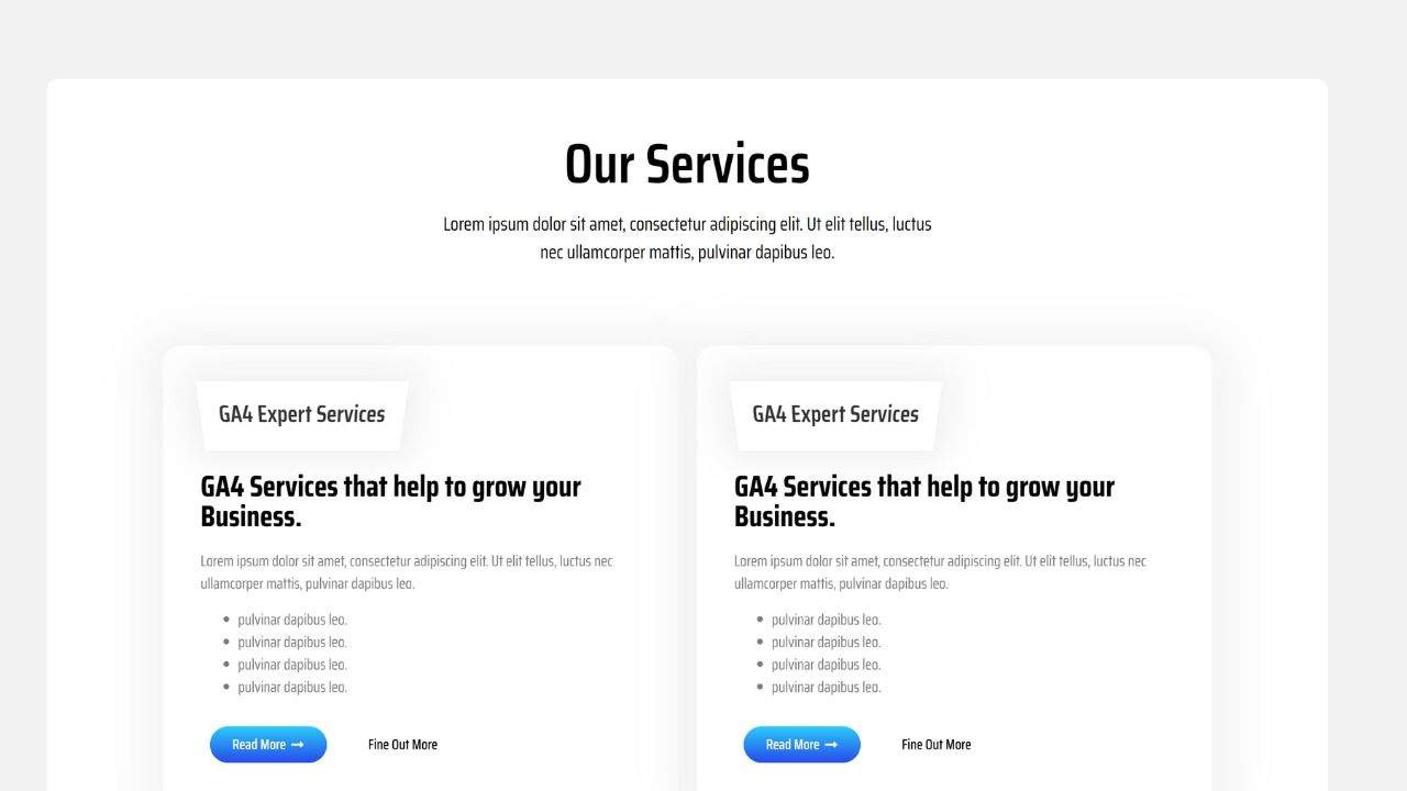 Elementor Services Page 17