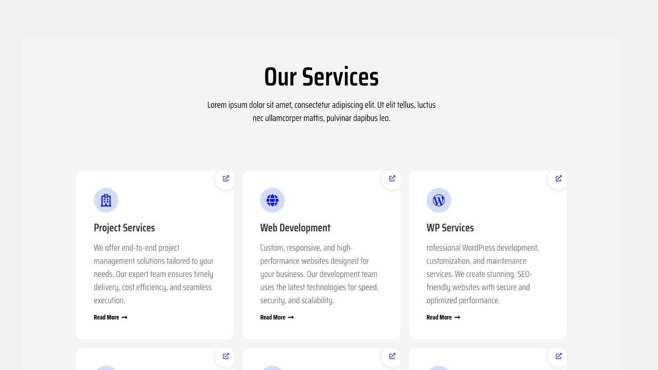 Elementor Services Page 19