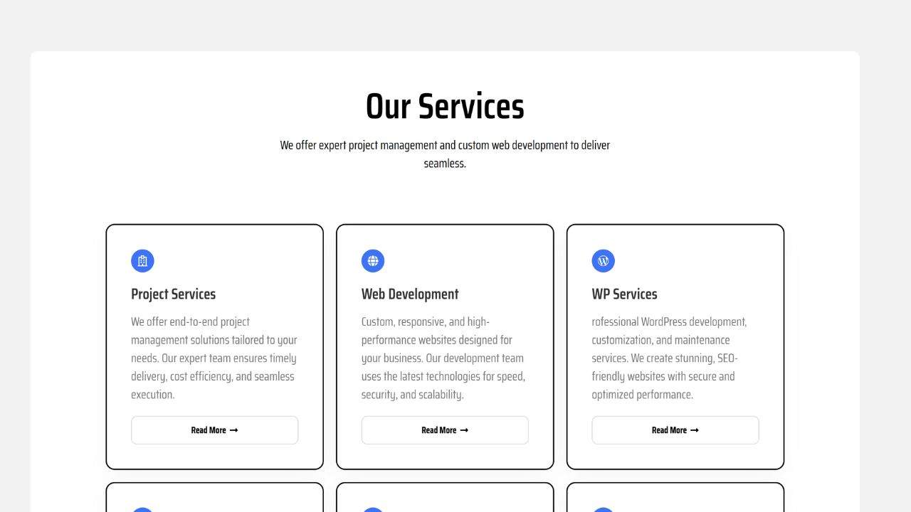 Elementor Services Page 20