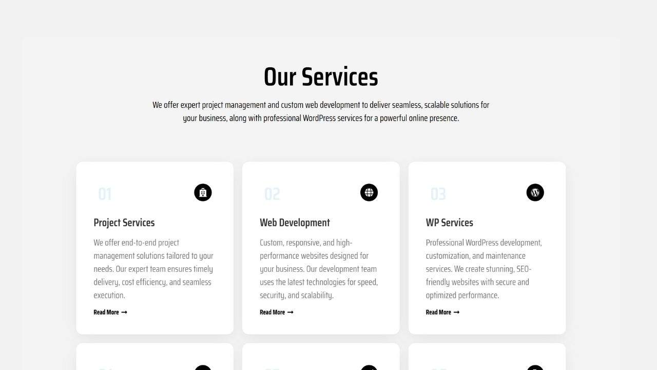 Elementor Services Page 23