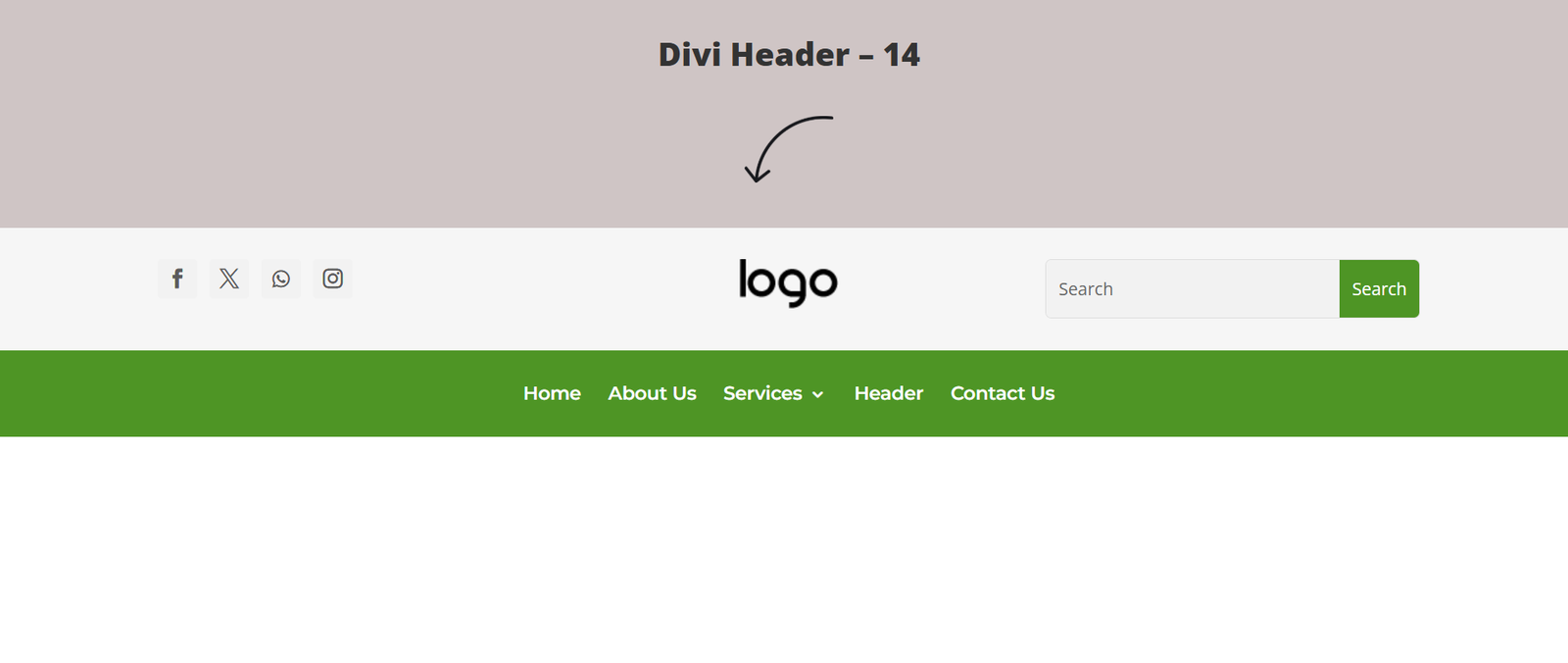 25+ Best Divi Header Templates to Create Professional Website Navigation 14 Divi Header 14