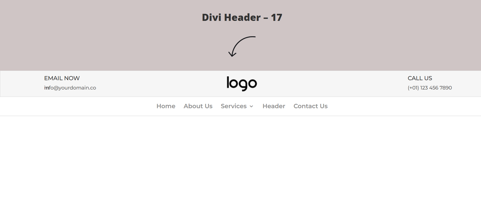 25+ Best Divi Header Templates to Create Professional Website Navigation 17 Divi Header 17