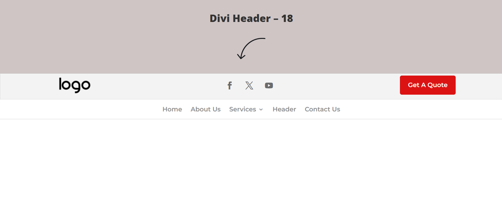 25+ Best Divi Header Templates to Create Professional Website Navigation 18 Divi Header 18