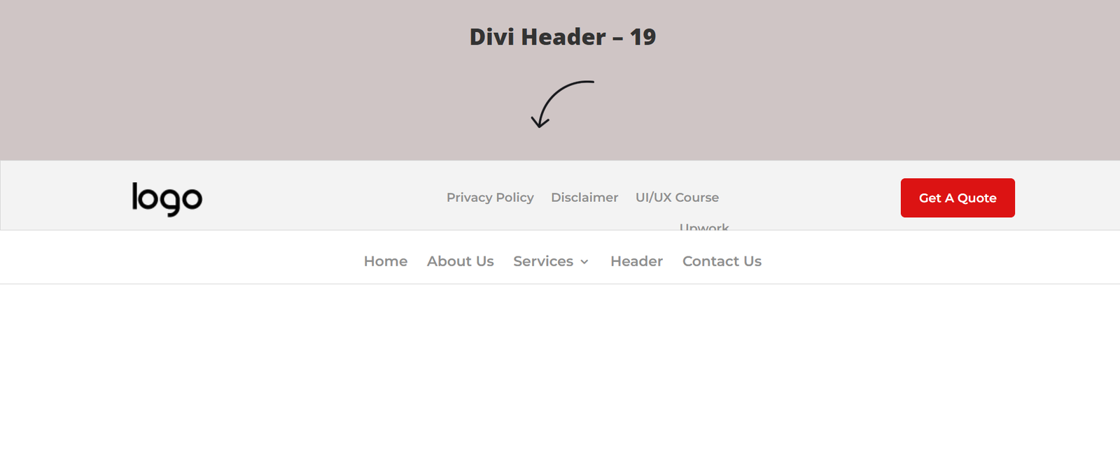 25+ Best Divi Header Templates to Create Professional Website Navigation 19 Divi Header 19
