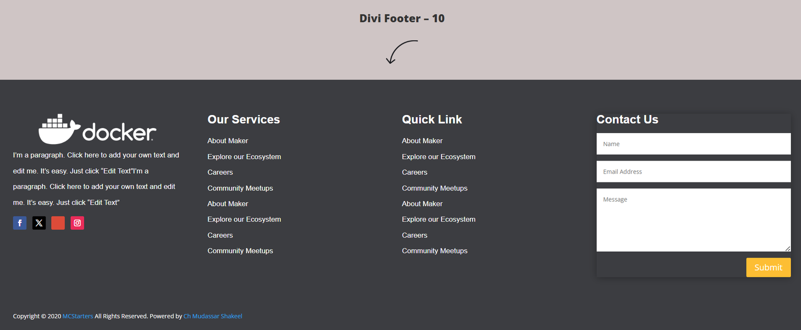 Direct Lead Generation Form
