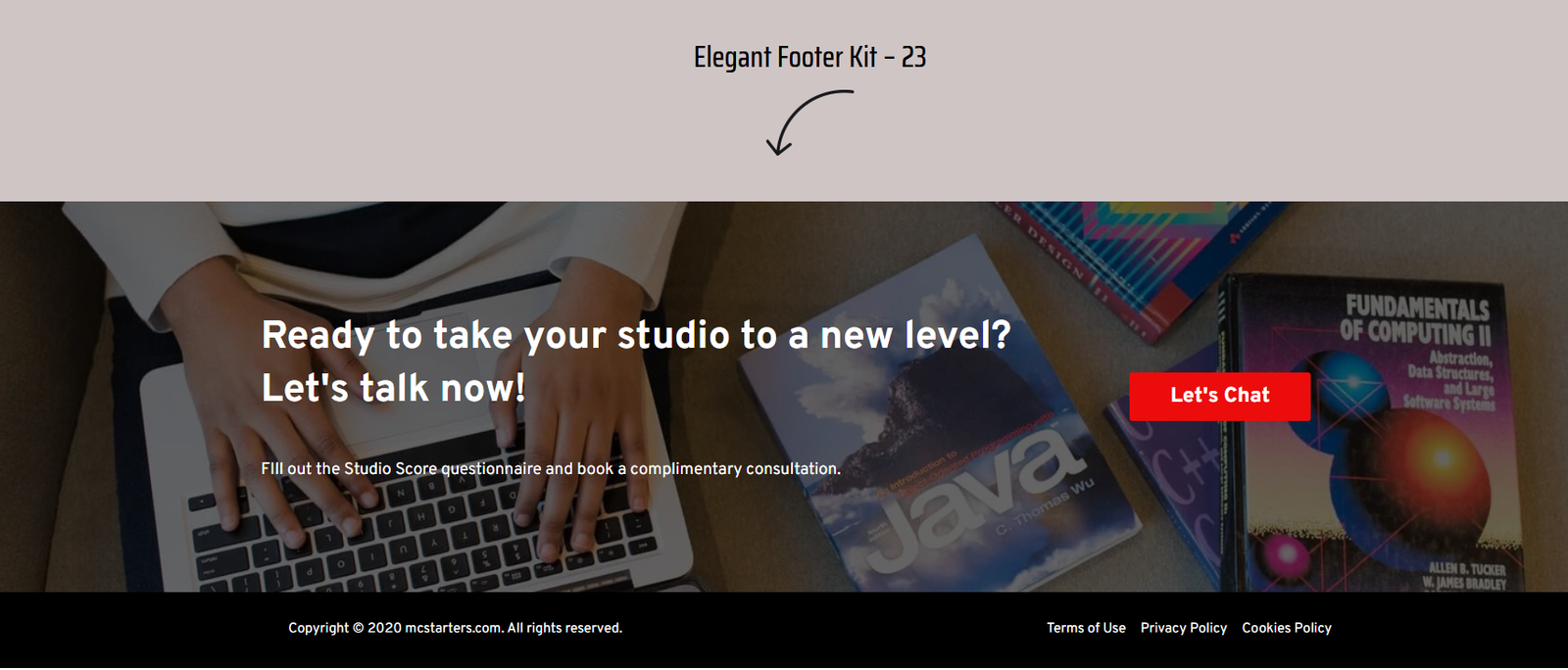 Elementor Footer 23