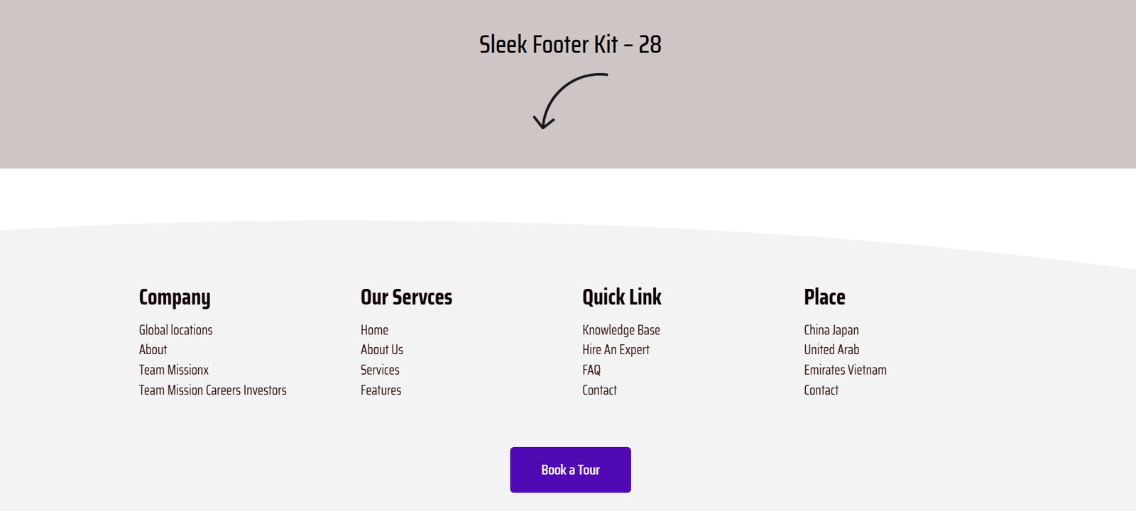 Elementor Footer 28