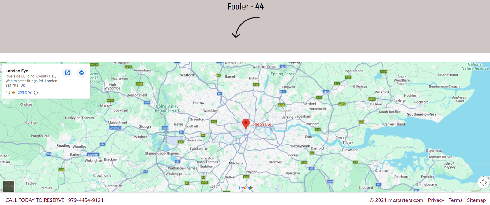 Elementor Footer 44