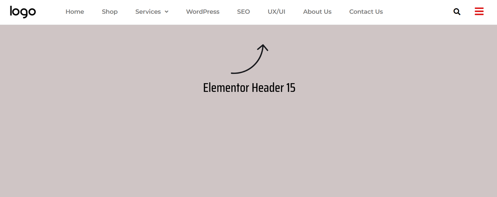 55 Best Elementor Header Templates to Create a Stunning Website Header 15 Elementor Header 15