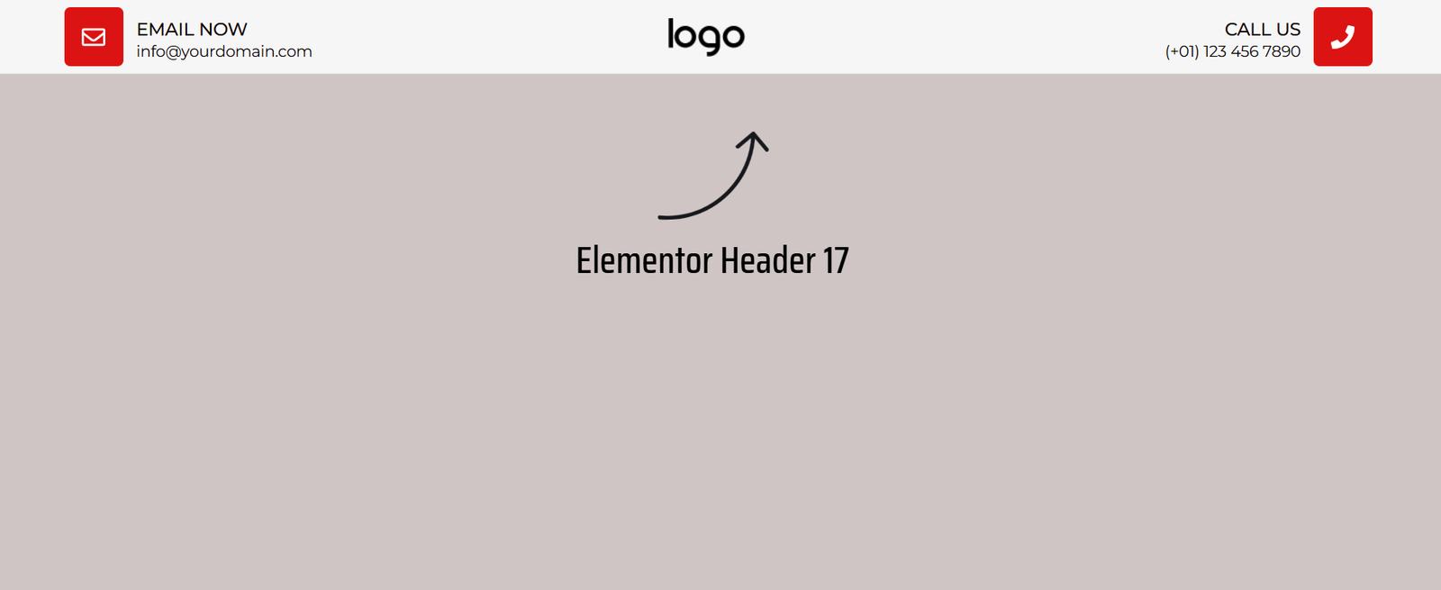 55 Best Elementor Header Templates to Create a Stunning Website Header 17 Elementor Header 17