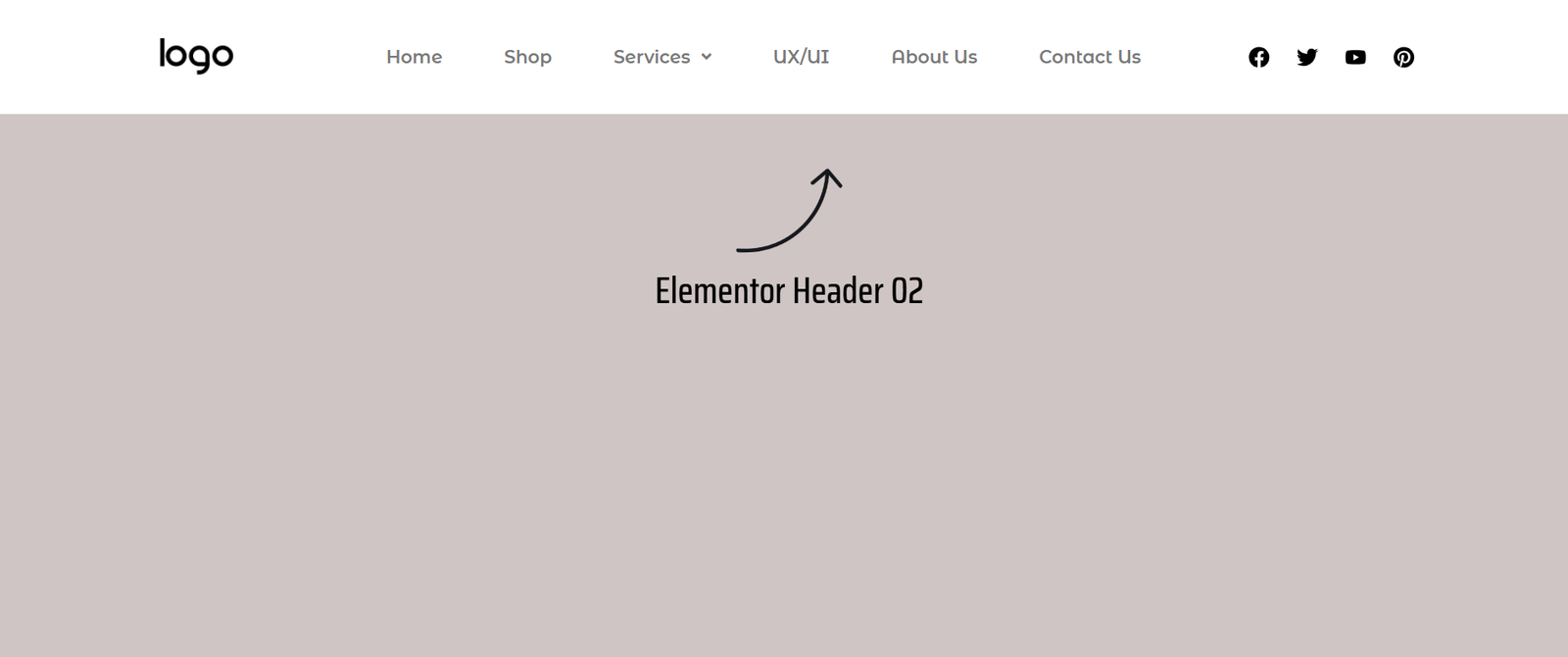 55 Best Elementor Header Templates to Create a Stunning Website Header 2 Elementor Header 2