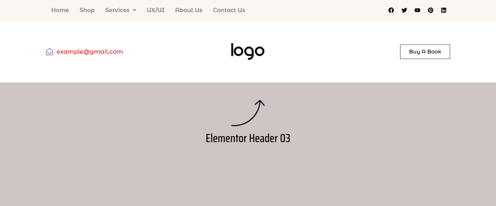 55 Best Elementor Header Templates to Create a Stunning Website Header 3 Elementor Header 3