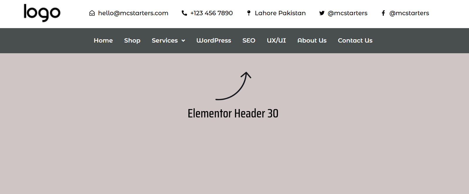 55 Best Elementor Header Templates to Create a Stunning Website Header 30 Elementor Header 30