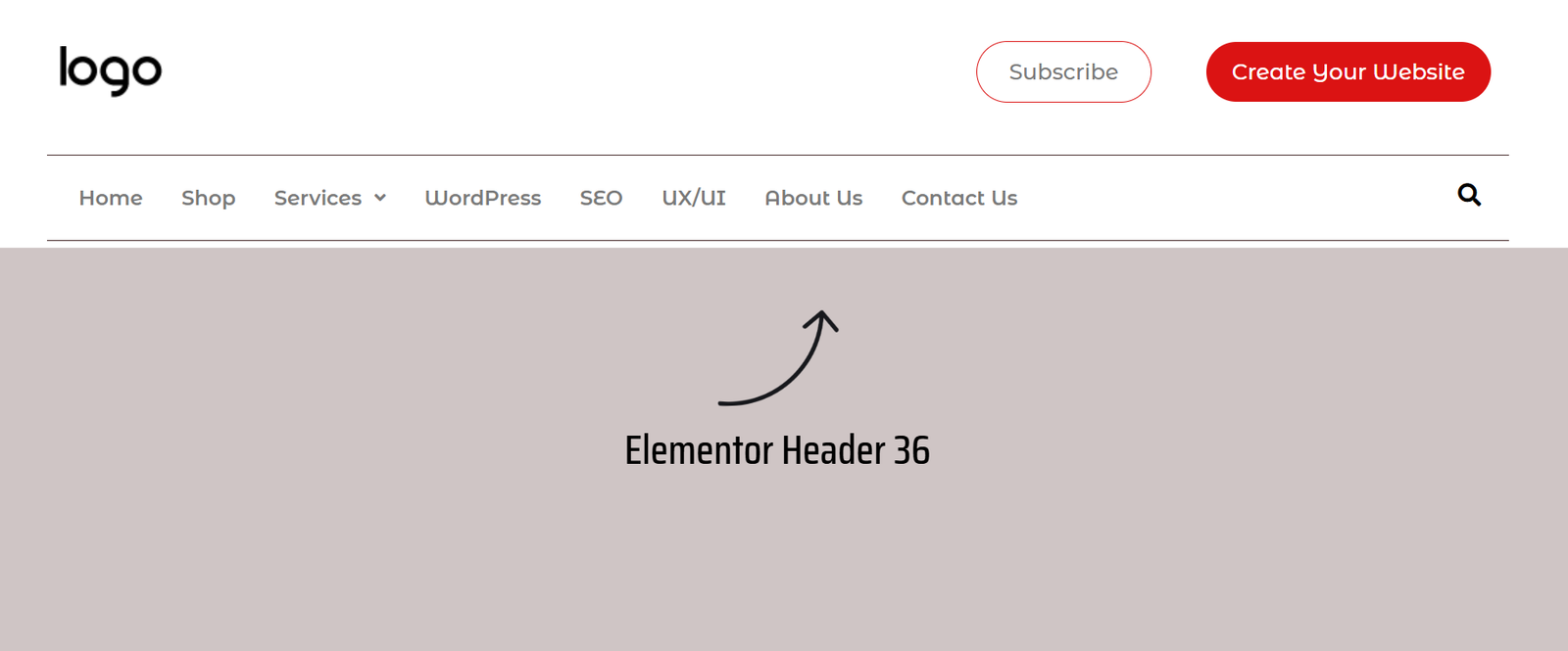 55 Best Elementor Header Templates to Create a Stunning Website Header 36 Elementor Header 36
