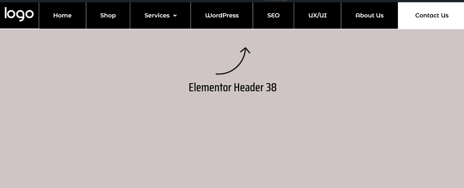 55 Best Elementor Header Templates to Create a Stunning Website Header 38 Elementor Header 38