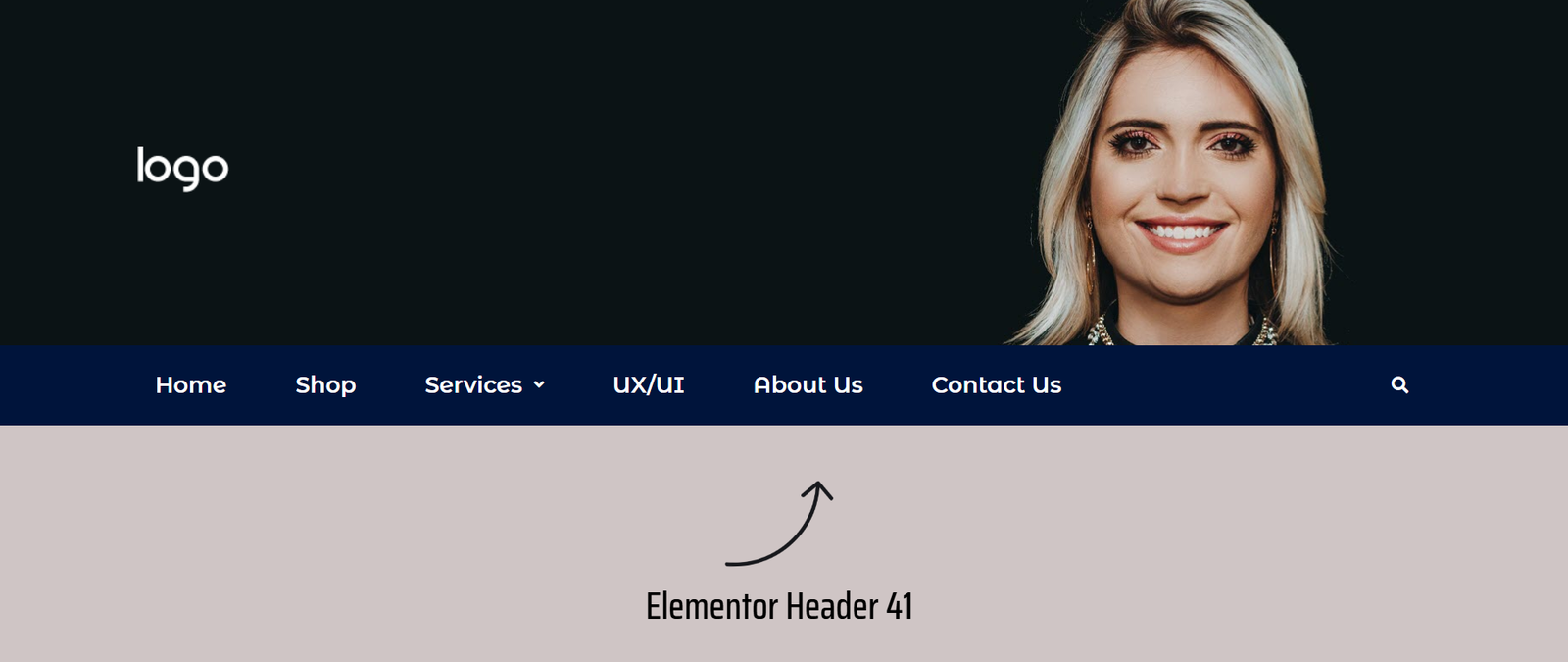 55 Best Elementor Header Templates to Create a Stunning Website Header 41 Elementor Header 41