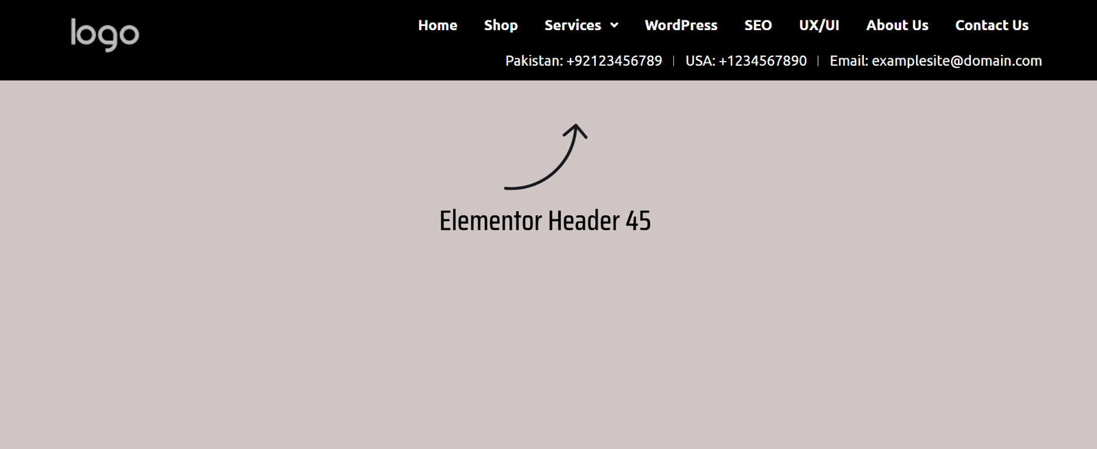 55 Best Elementor Header Templates to Create a Stunning Website Header 45 Elementor Header 45