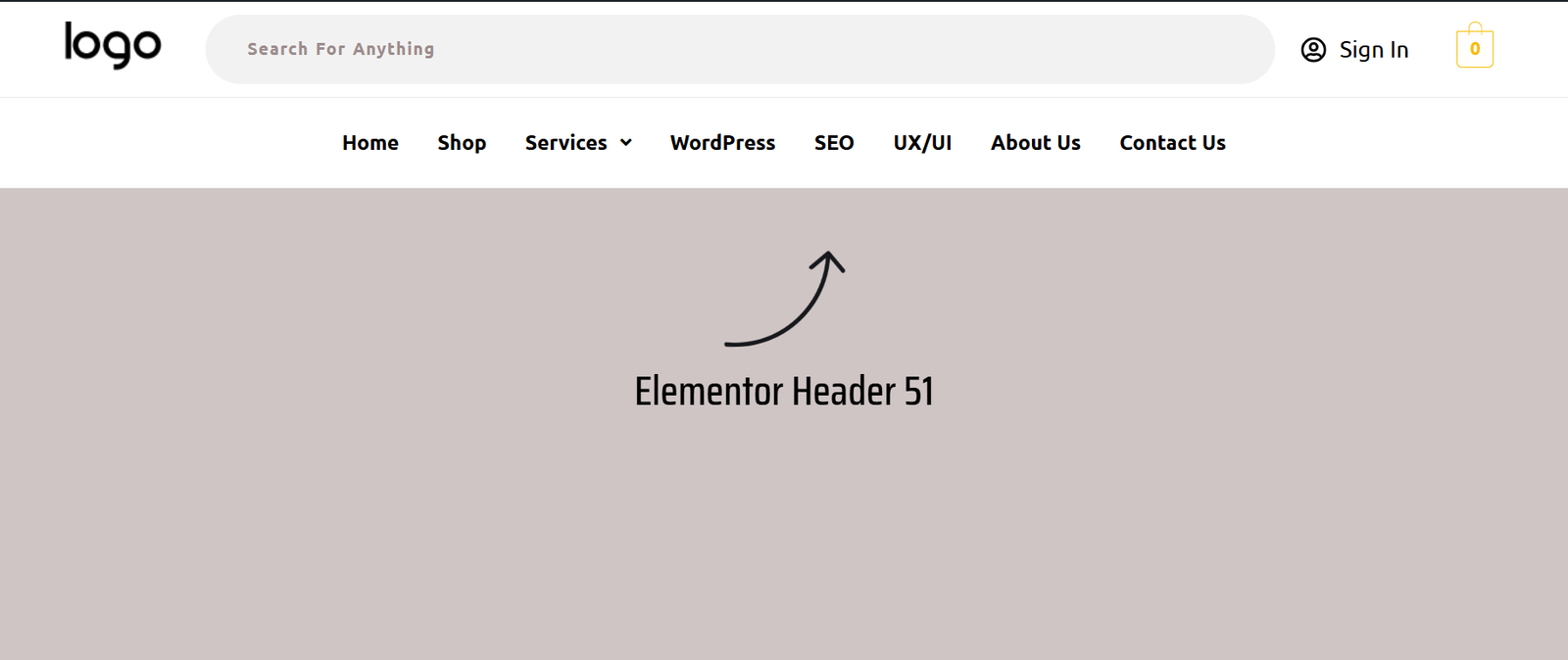 55 Best Elementor Header Templates to Create a Stunning Website Header 51 Elementor Header 51