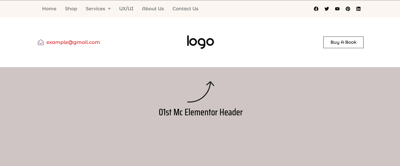 55 Best Elementor Header Templates to Create a Stunning Website Header 6 Elementor Header 6