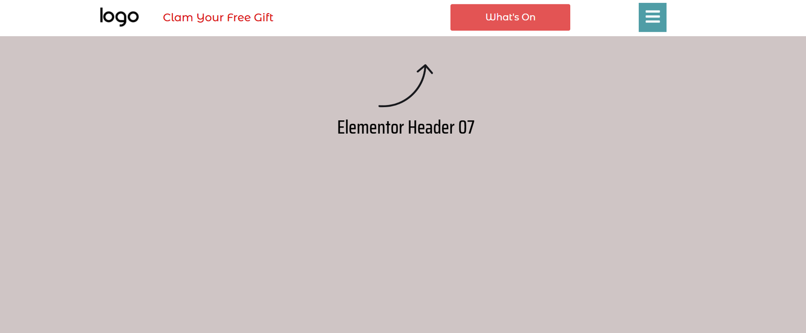 55 Best Elementor Header Templates to Create a Stunning Website Header 7 Elementor Header 7